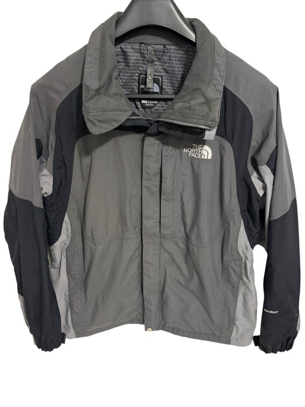 The North Face 3 in 1 Jacket Mens Large Gray HyVent Triclimate Waterproof